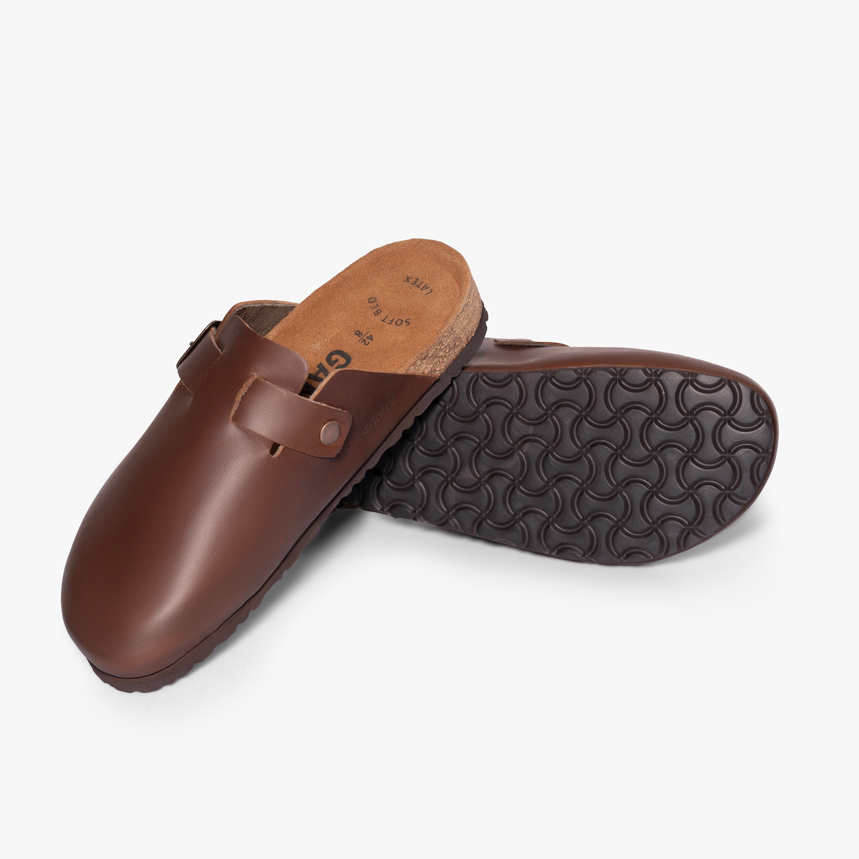 Cork Mules Brown