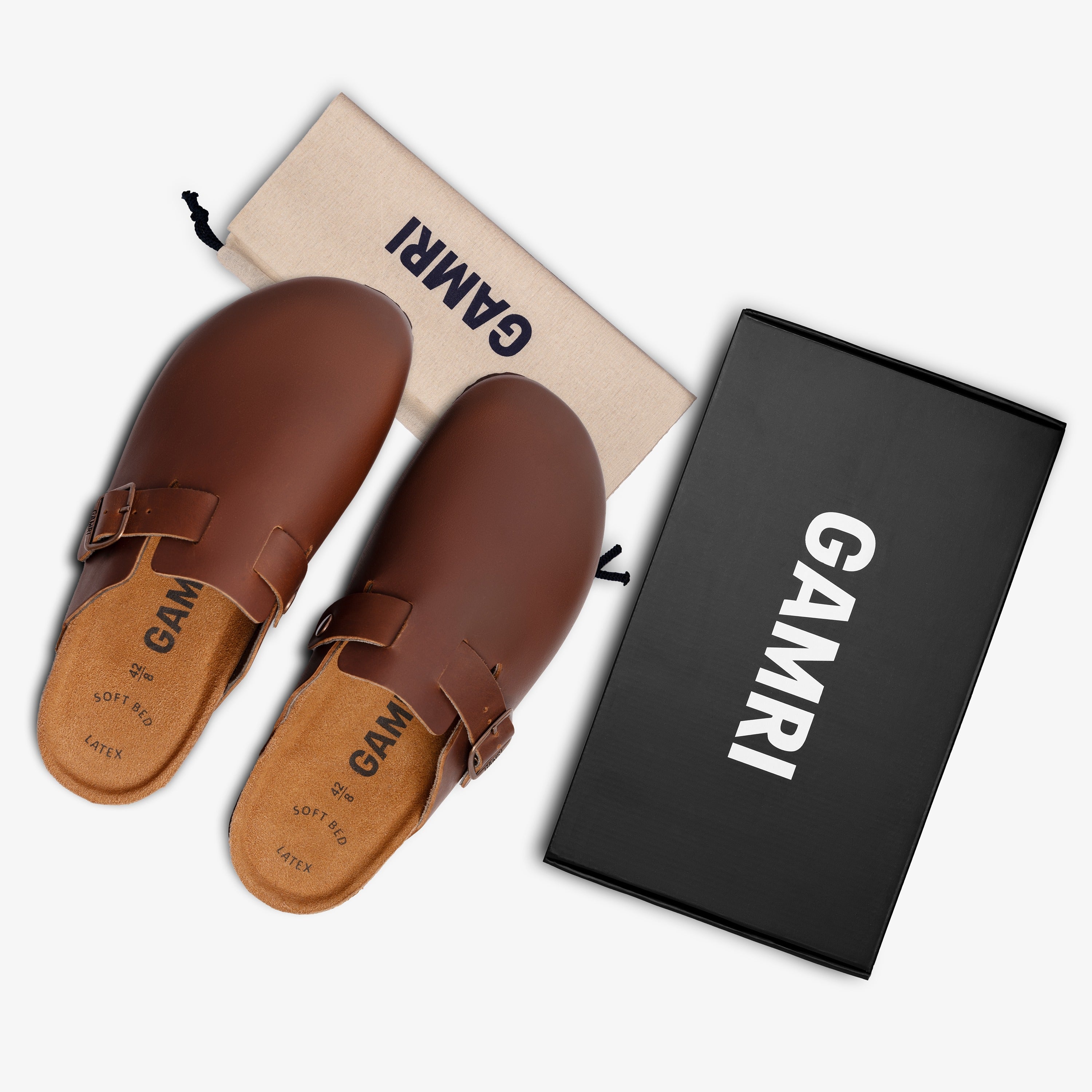Cork Mules Brown