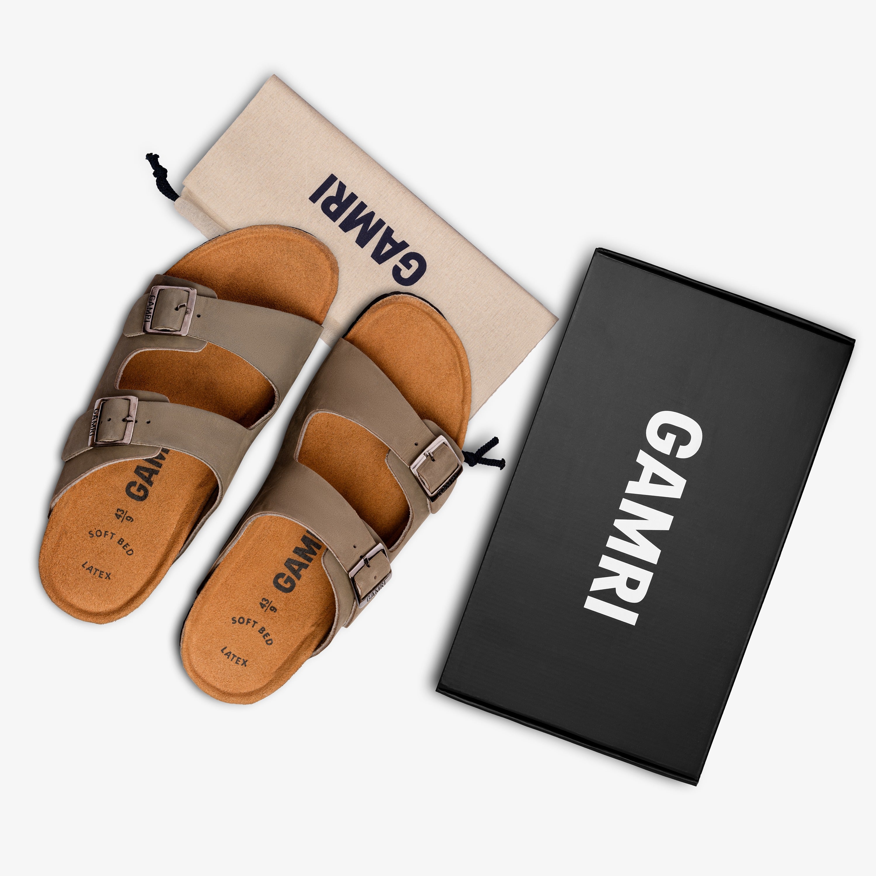 Cork Sandals khakee